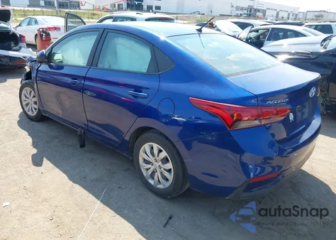 2022 Hyundai Accent Se из США, поврежденный, VIN 3KPC24A62NE186057